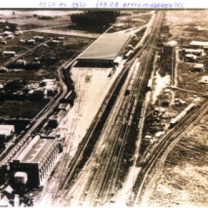 Estación de Castelar 1928 aerea
