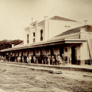 Estación de Morón, año 1889